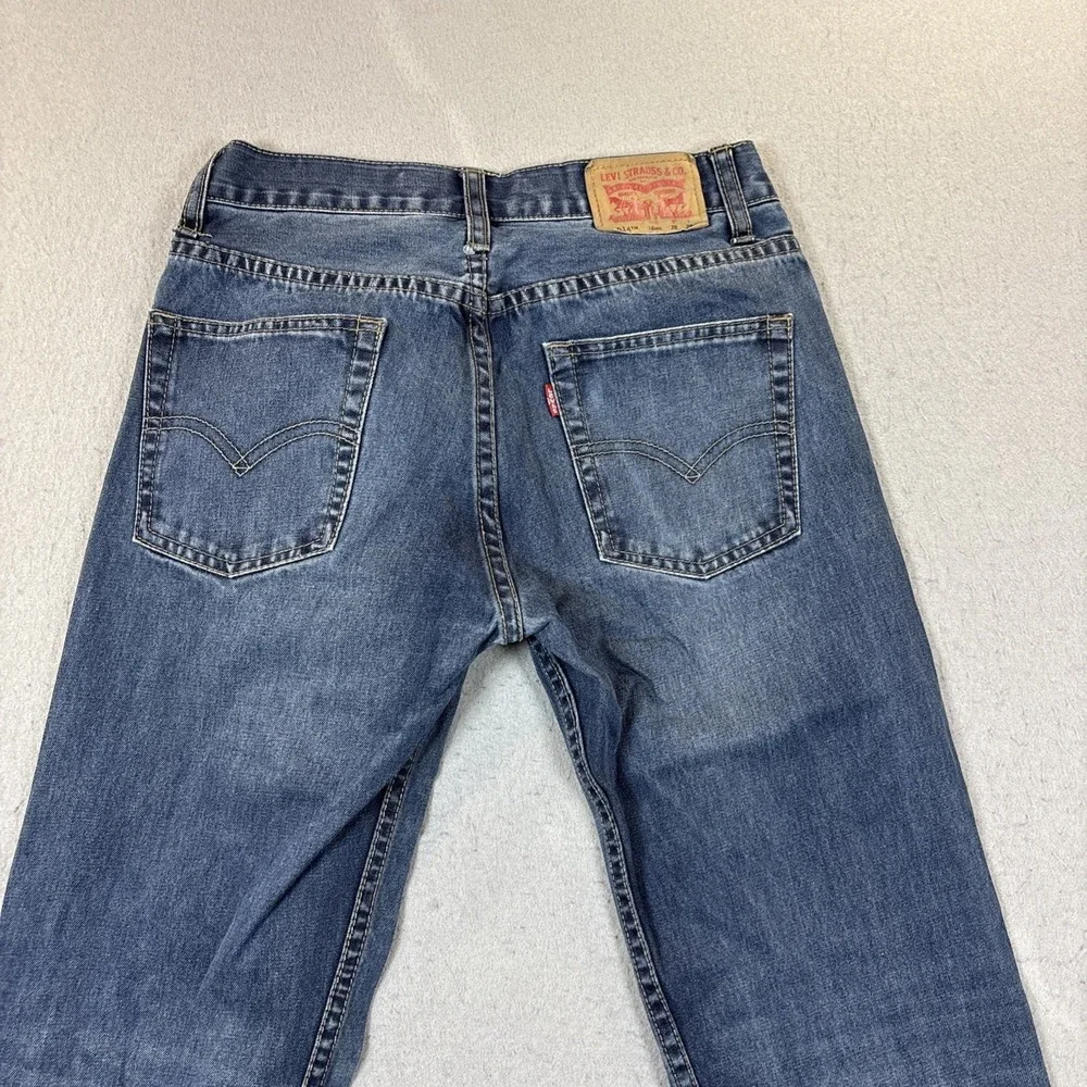 LEVIS 514 STRAIGHT BOYS SIZE 16 REG‎ (29x29) JEANS-DISTRESSED
